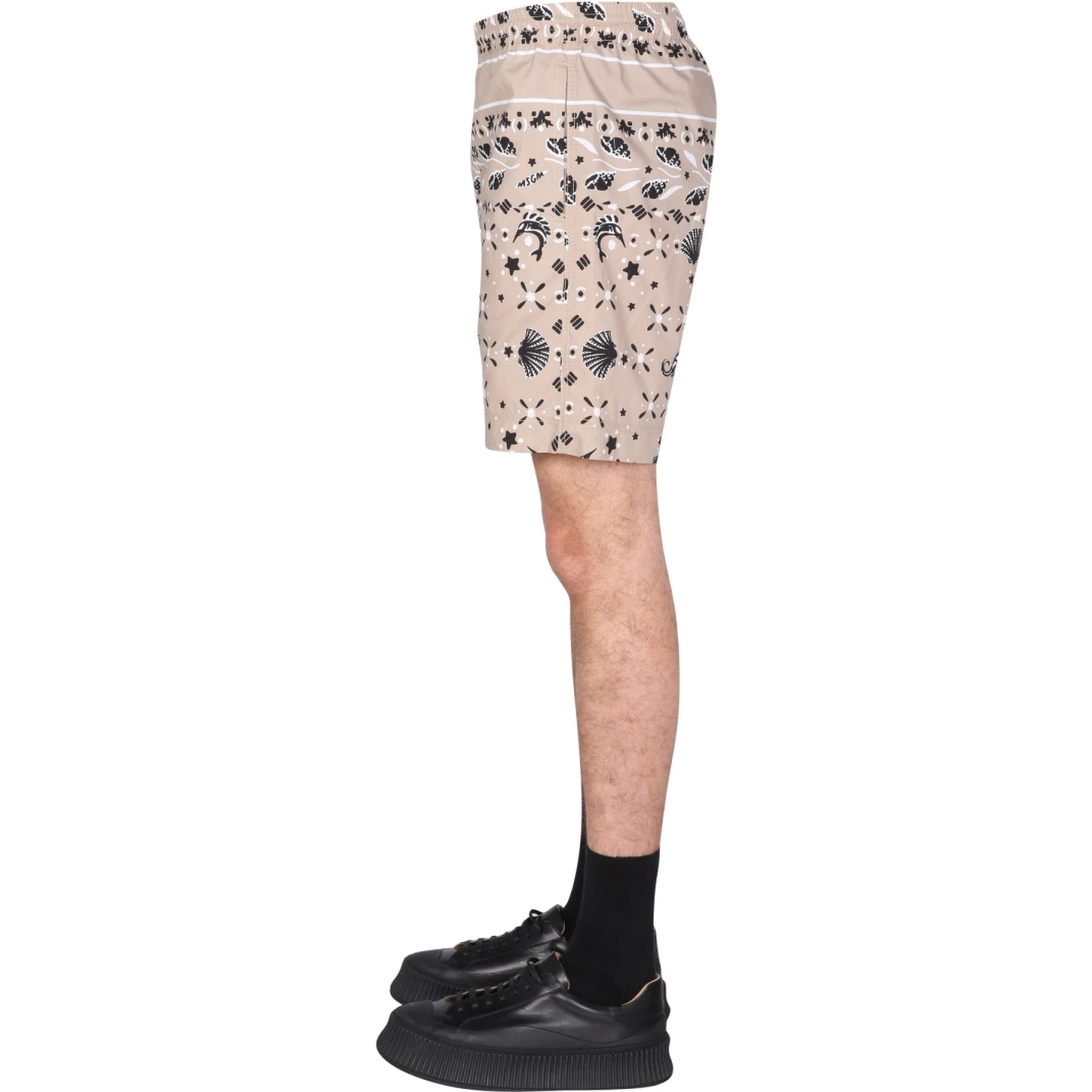 PAISLEY PATTERN BERMUDA