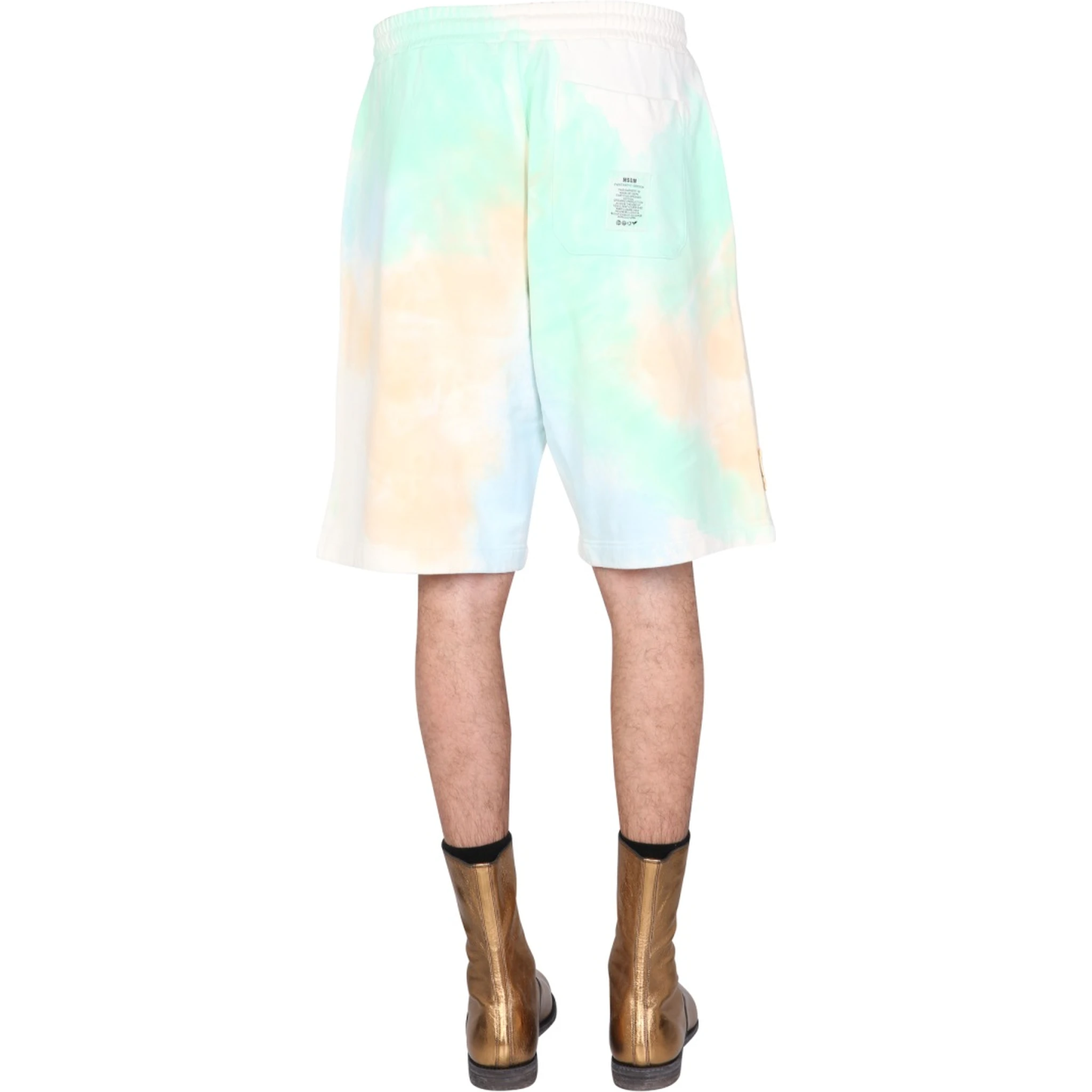 TIE DYE PATTERN BERMUDA