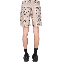 PAISLEY PATTERN BERMUDA