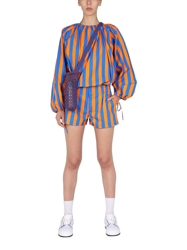 STRIPED PATTERN SHORTS alternative