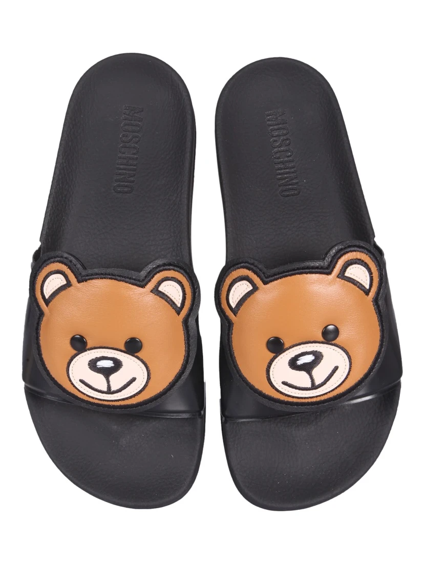 SLIDE TEDDY BEAR SANDALS