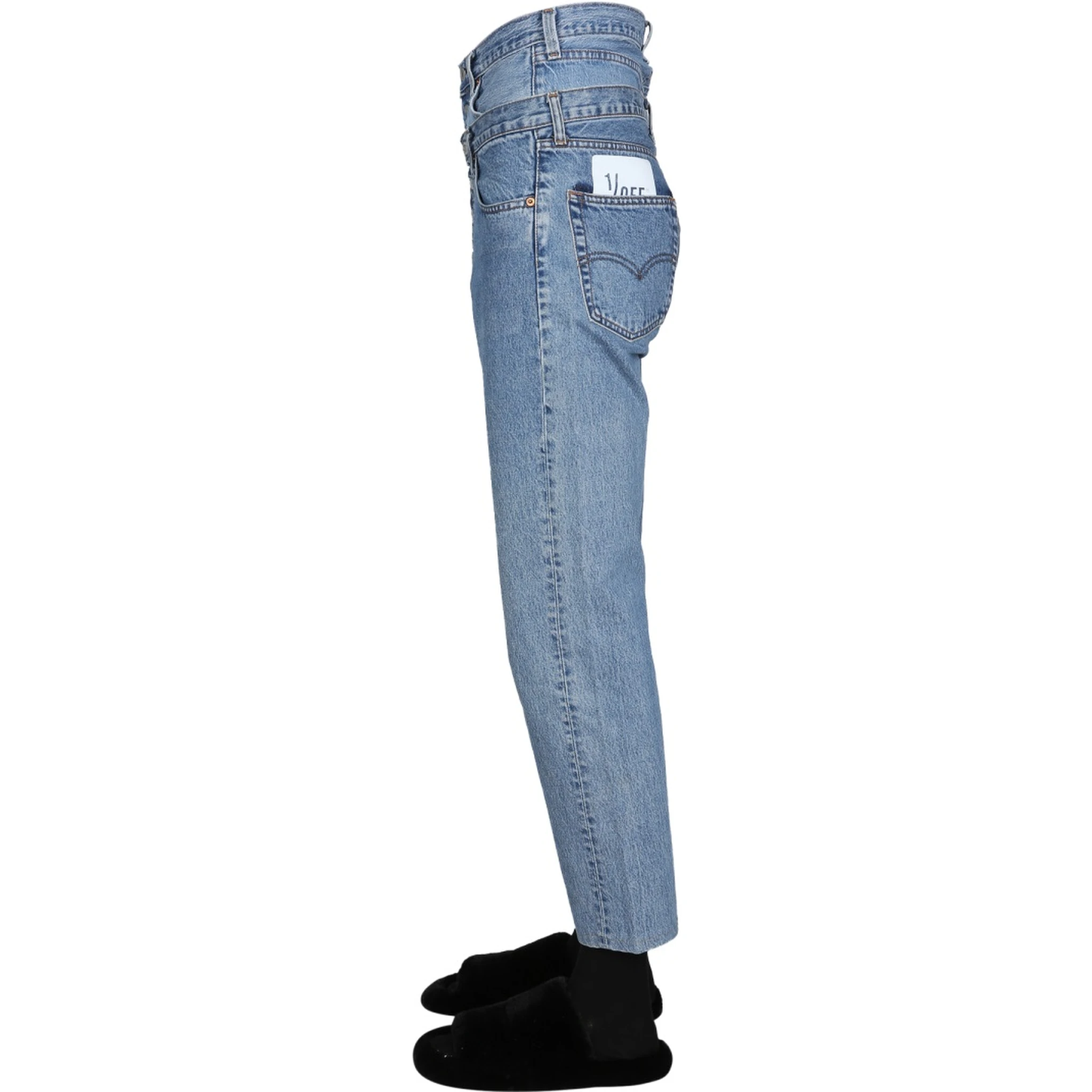 DOUBLE WAIST JEANS