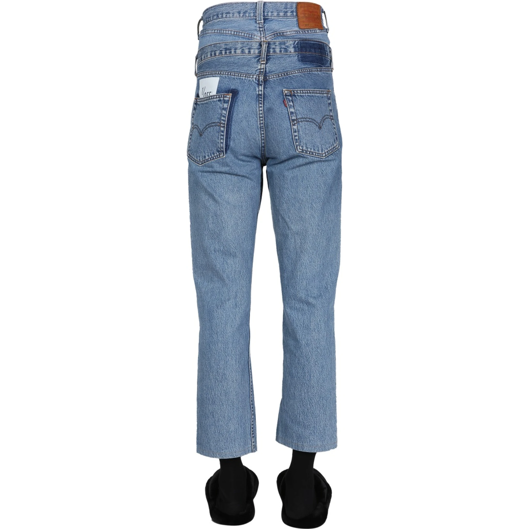 DOUBLE WAIST JEANS