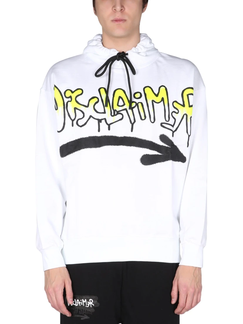 SWEATSHIRT WITH LOGO PRINT