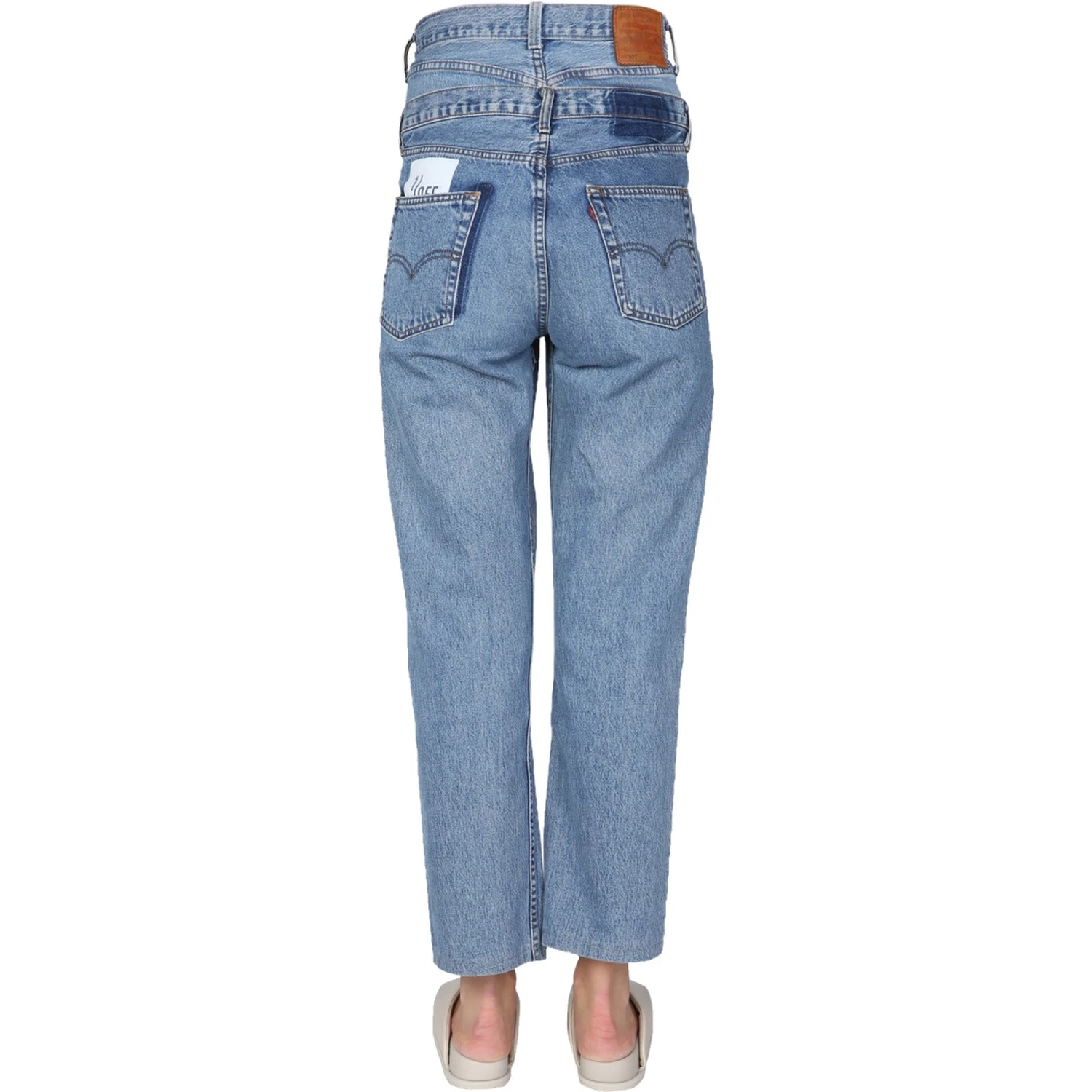 DOUBLE WAIST JEANS