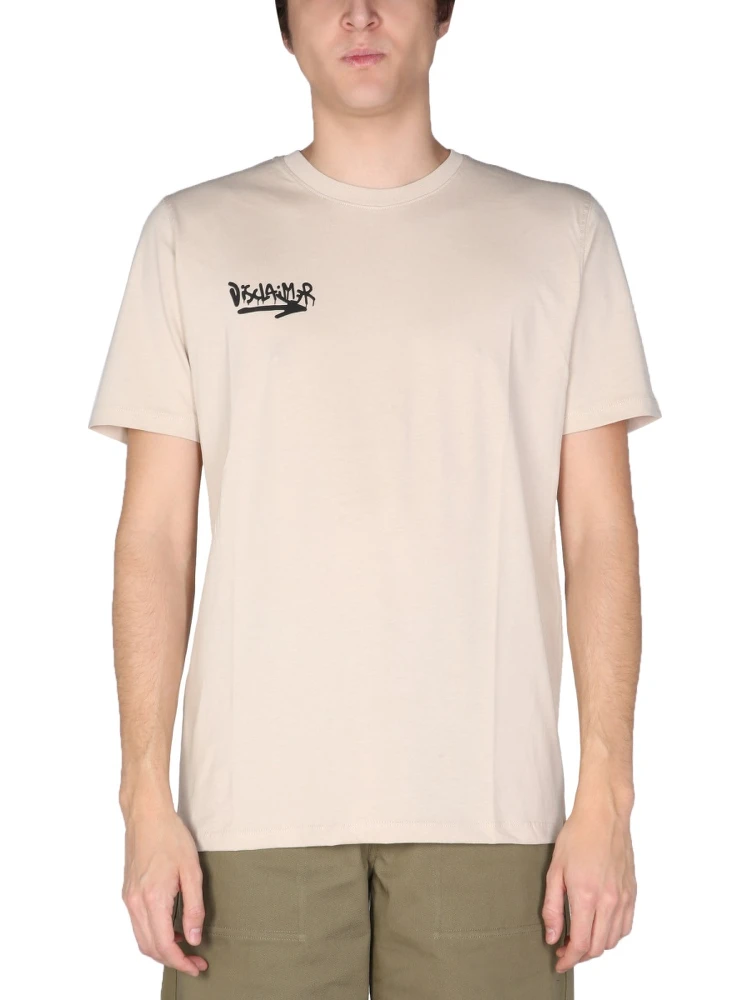T-SHIRT WITH LOGO PRINT