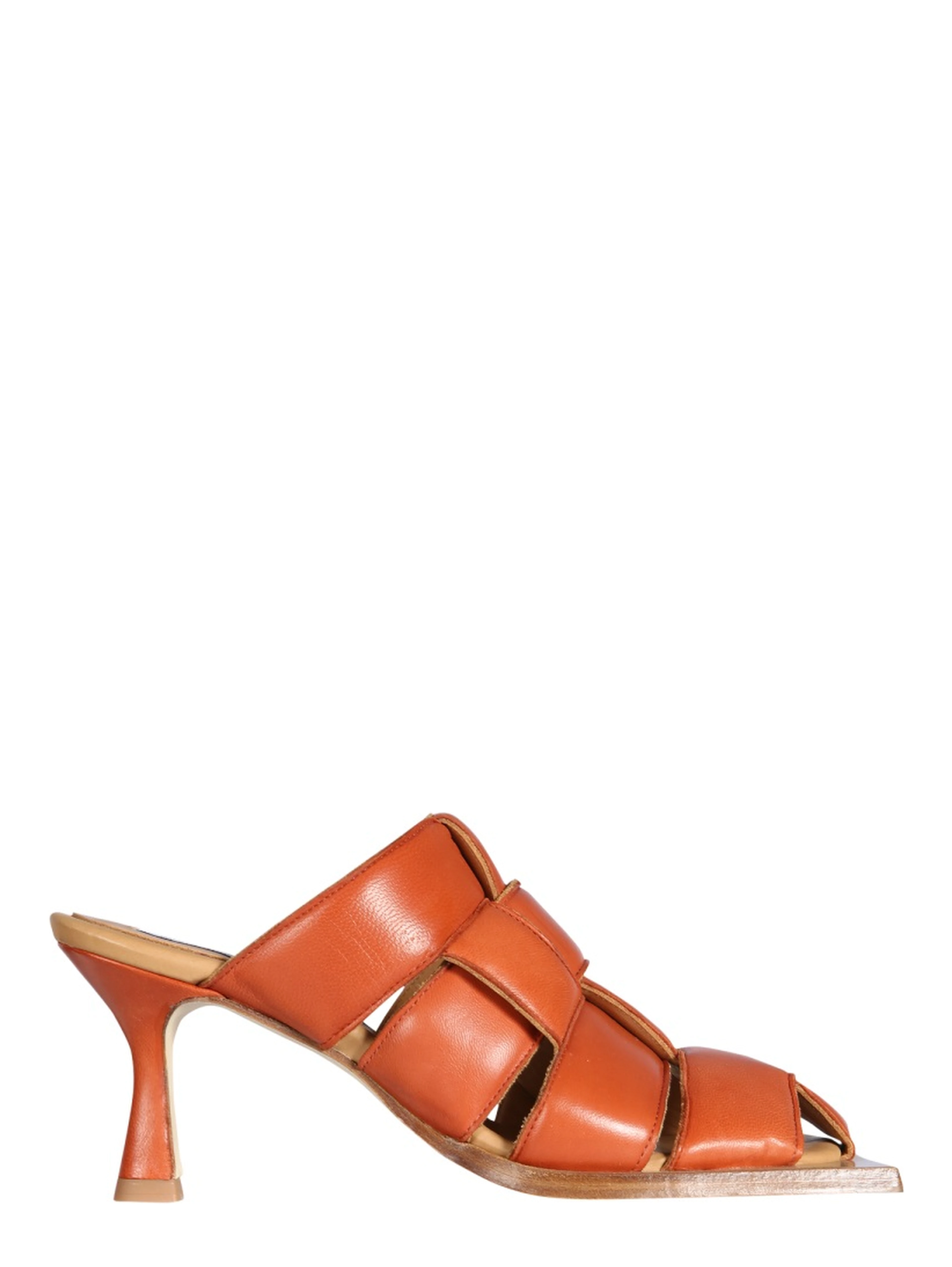 MULE MAYTE BRICK SANDALS