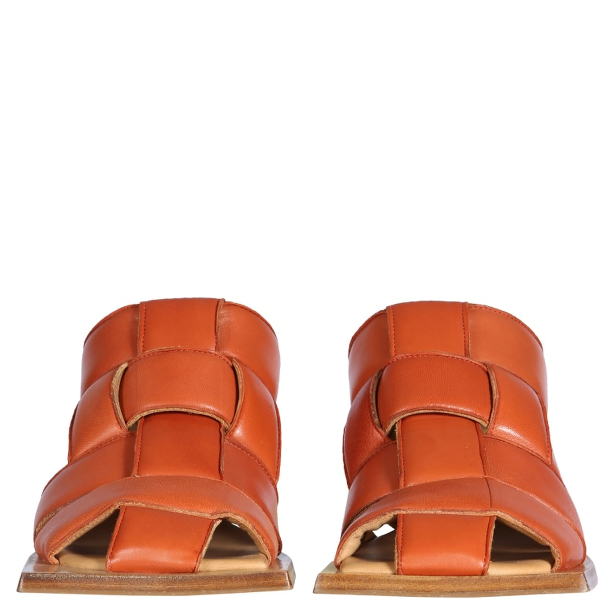 MULE MAYTE BRICK SANDALS