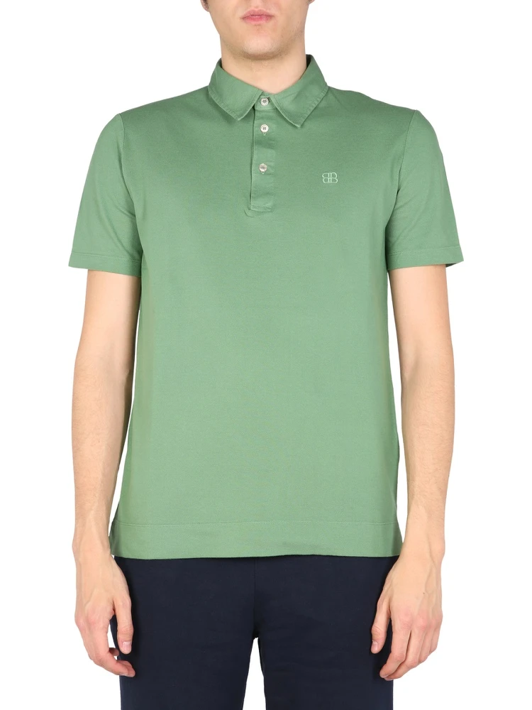 POLO WITH LOGO EMBROIDERY