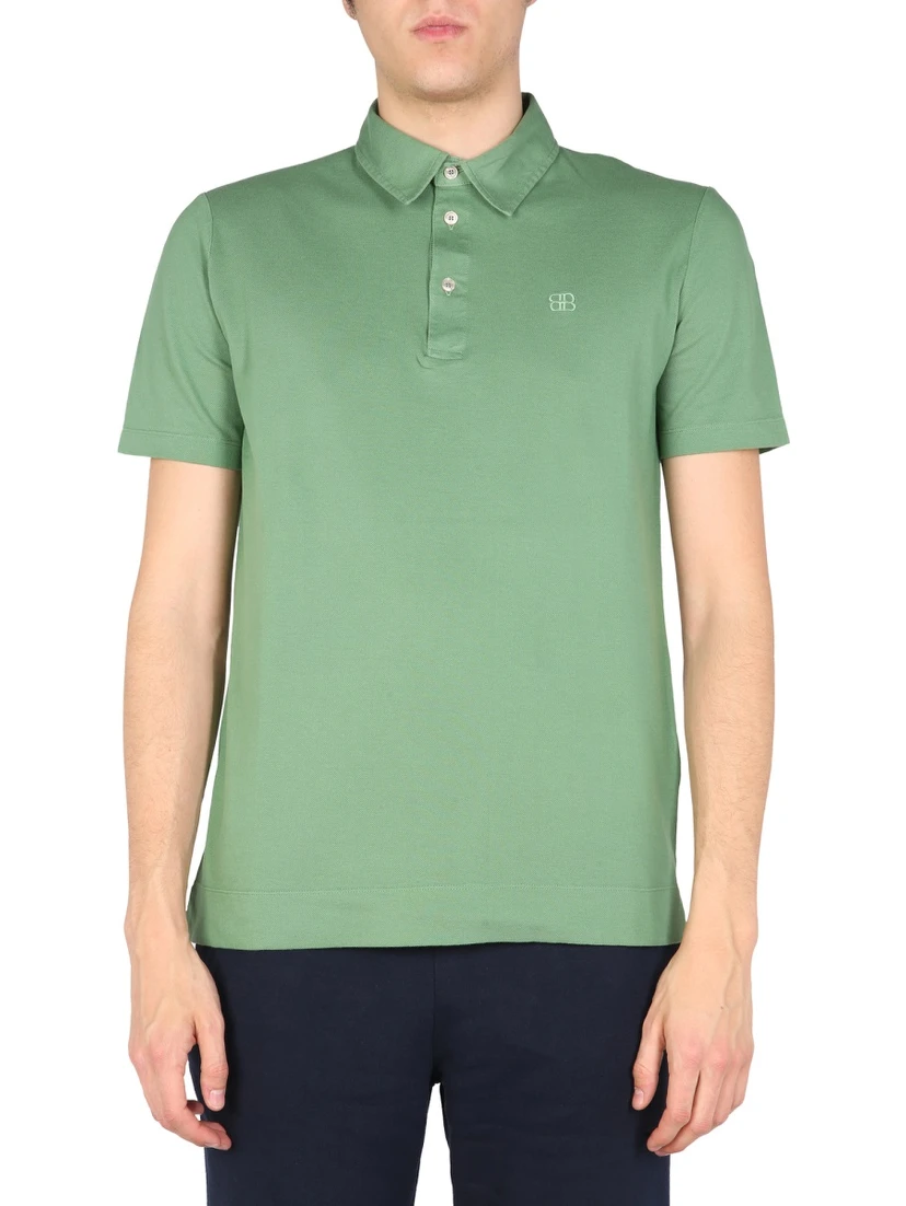 POLO WITH LOGO EMBROIDERY
