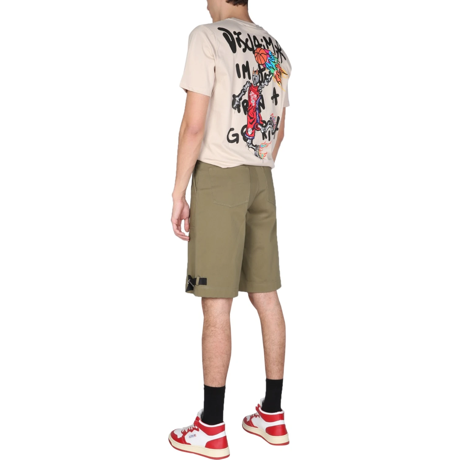 T-SHIRT WITH LOGO PRINT