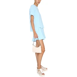 T-SHIRT WITH ASYMMETRICAL HEMLINE