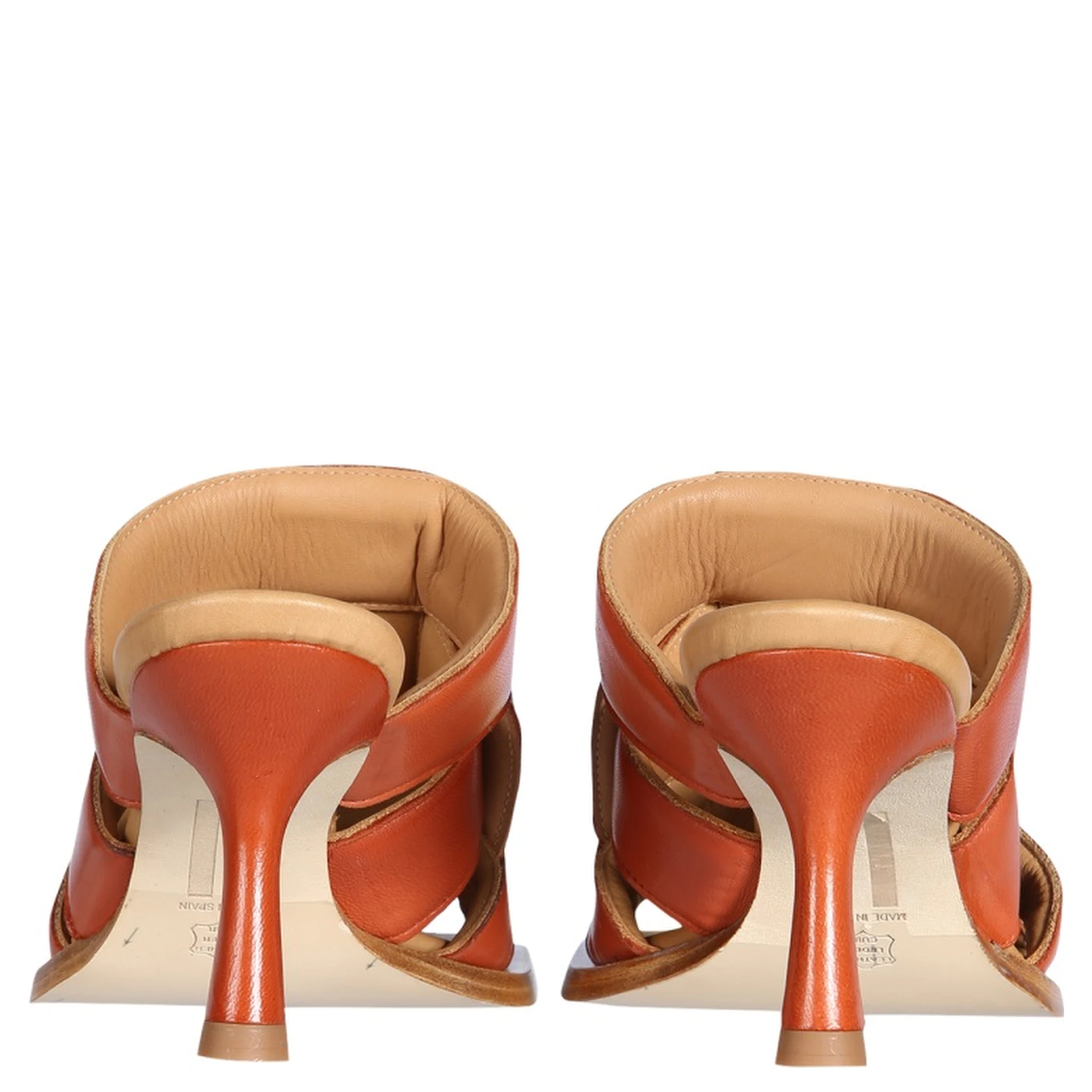 MULE MAYTE BRICK SANDALS