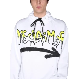SWEATSHIRT WITH LOGO PRINT
