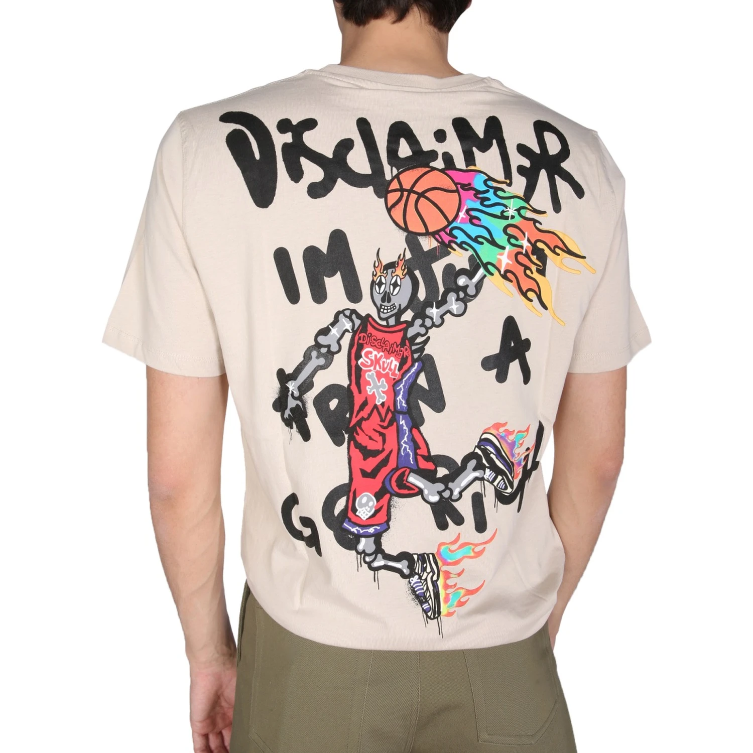 T-SHIRT WITH LOGO PRINT