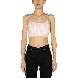 PAILSEY PATTERN CROP TOP