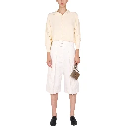 BELTED BERMUDA SHORTS