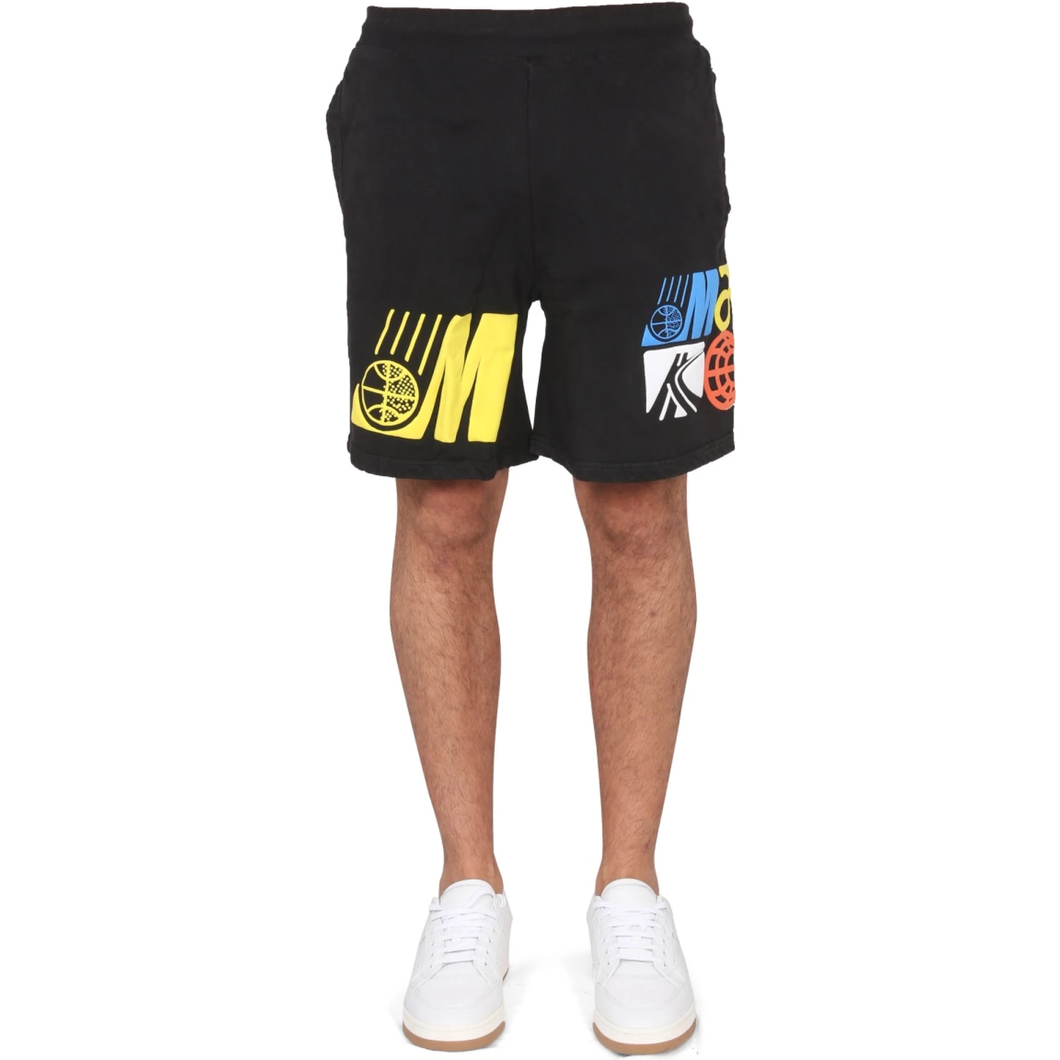 BERMUDA WITH LOGO PRINT