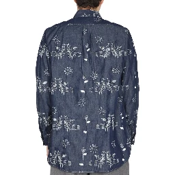 "BIRD" EMBROIDERY SHIRT
