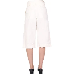BELTED BERMUDA SHORTS