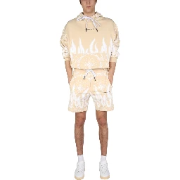 SWEATSHIRT WITH PAISLEY PATTERN