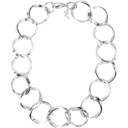 LINKED RINGS NECKLACE