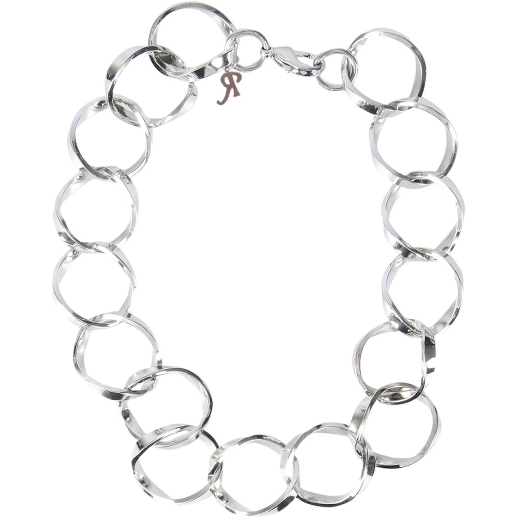 LINKED RINGS NECKLACE