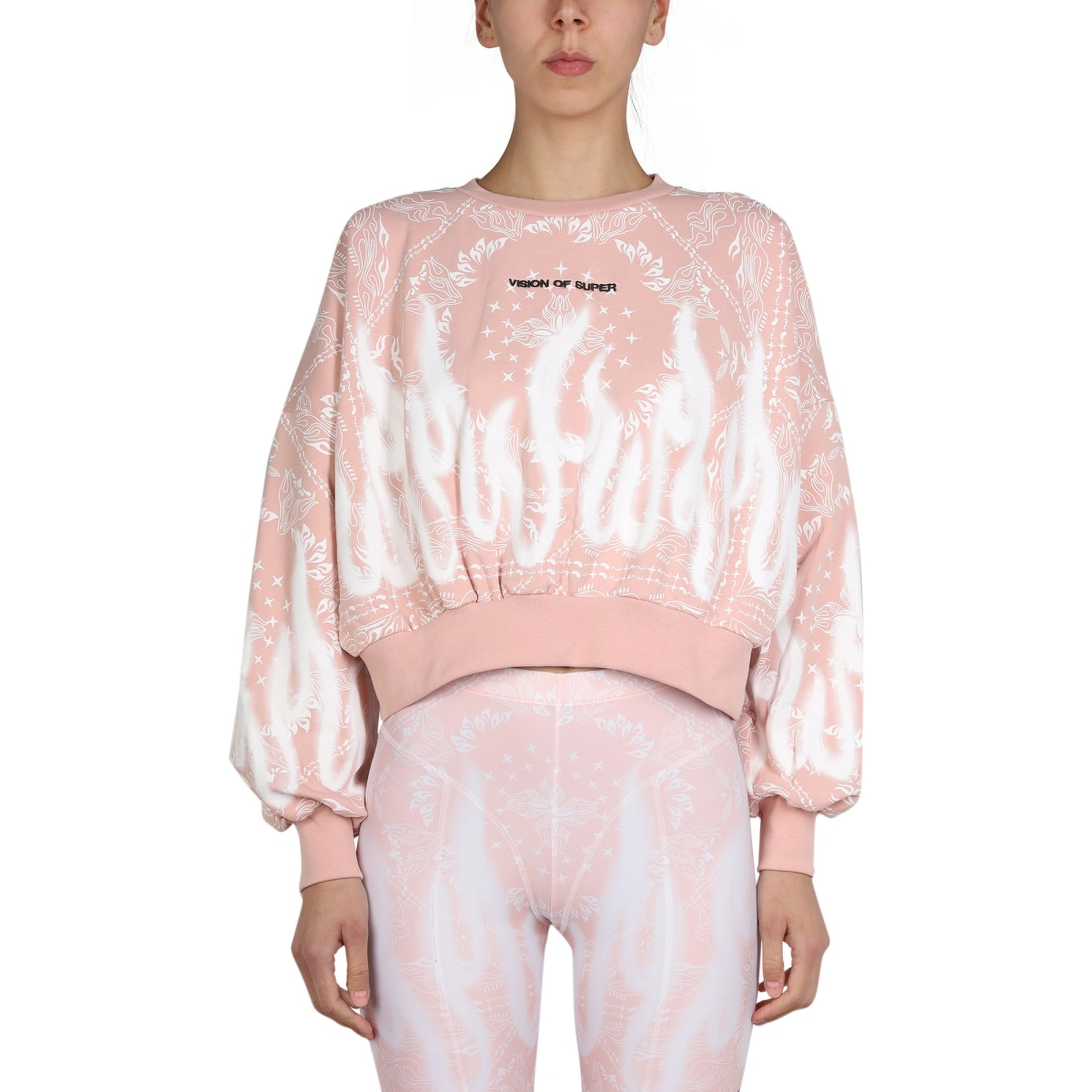 PAISLEY PATTERN SWEATSHIRT