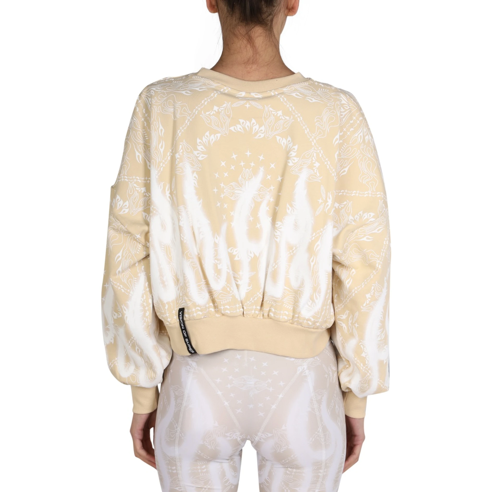 PAISLEY PATTERN SWEATSHIRT