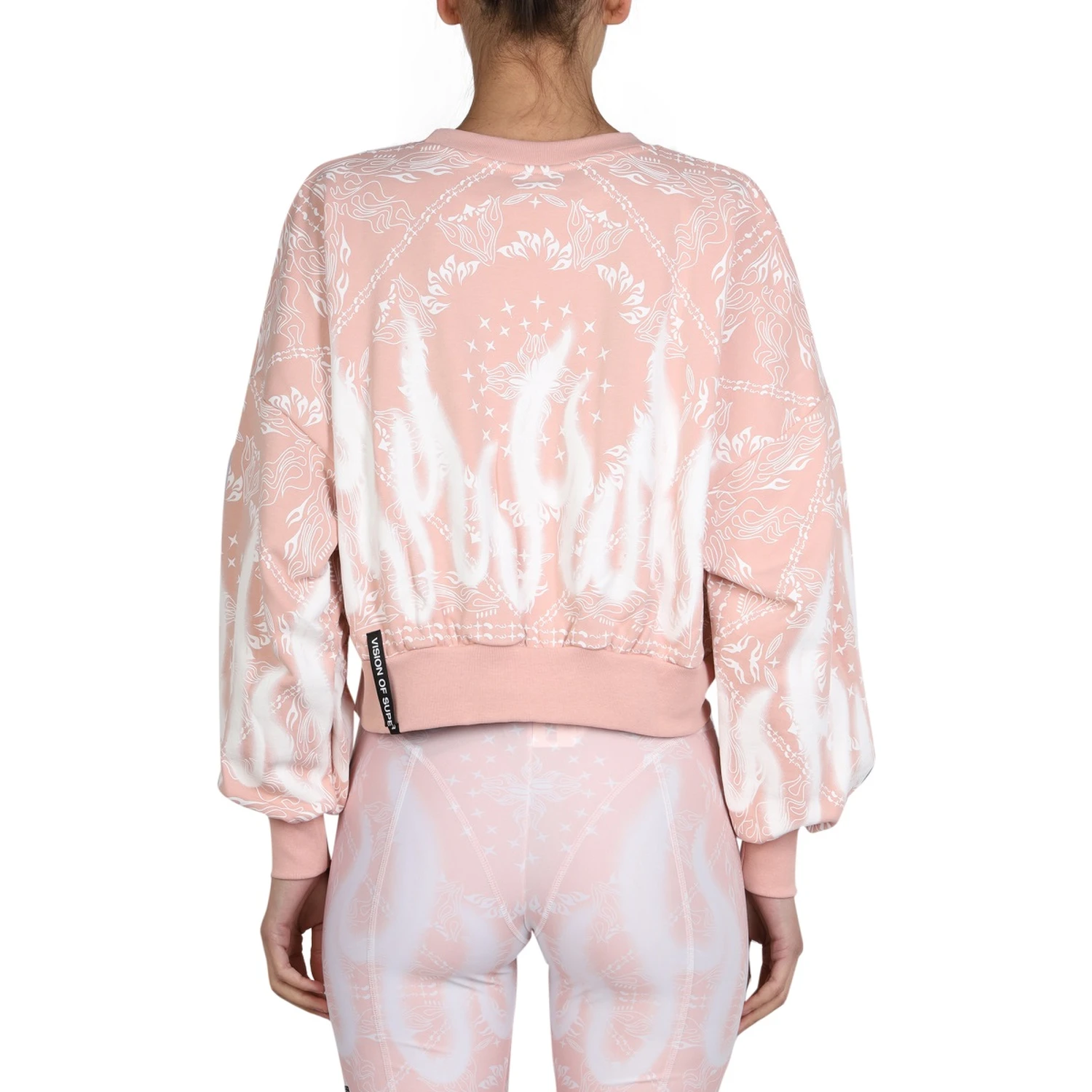 PAISLEY PATTERN SWEATSHIRT