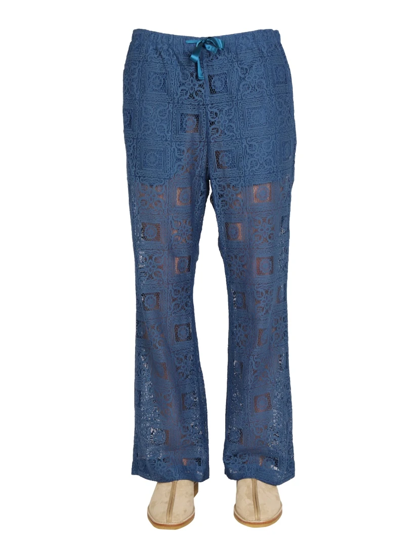 KNIT TROUSERS
