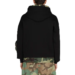 SWEATSHIRT WITH CAMO DETAILS