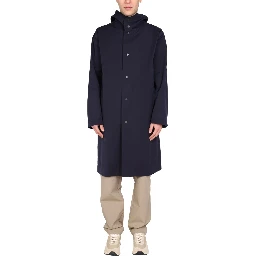 HOODED TRENCH COAT