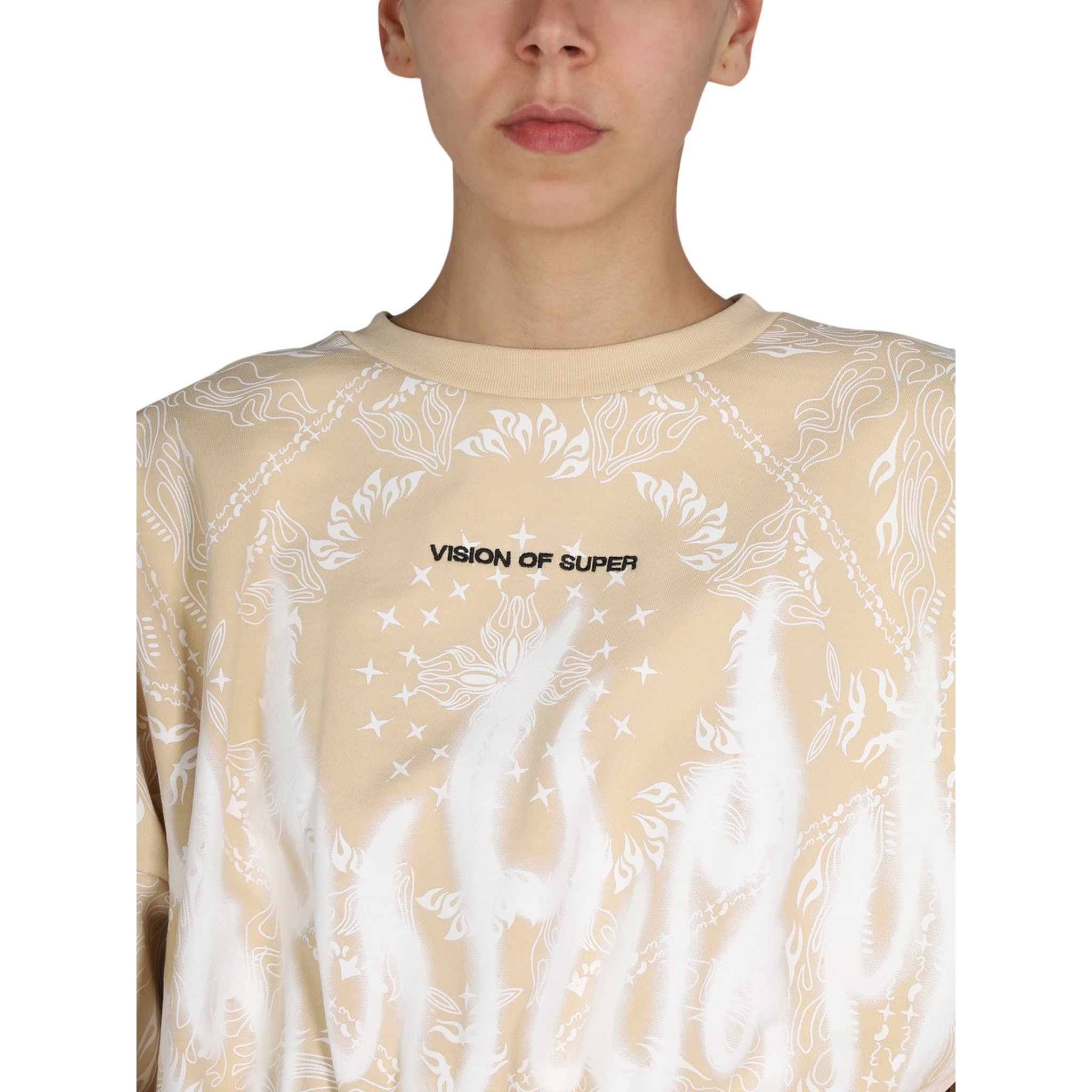 PAISLEY PATTERN SWEATSHIRT