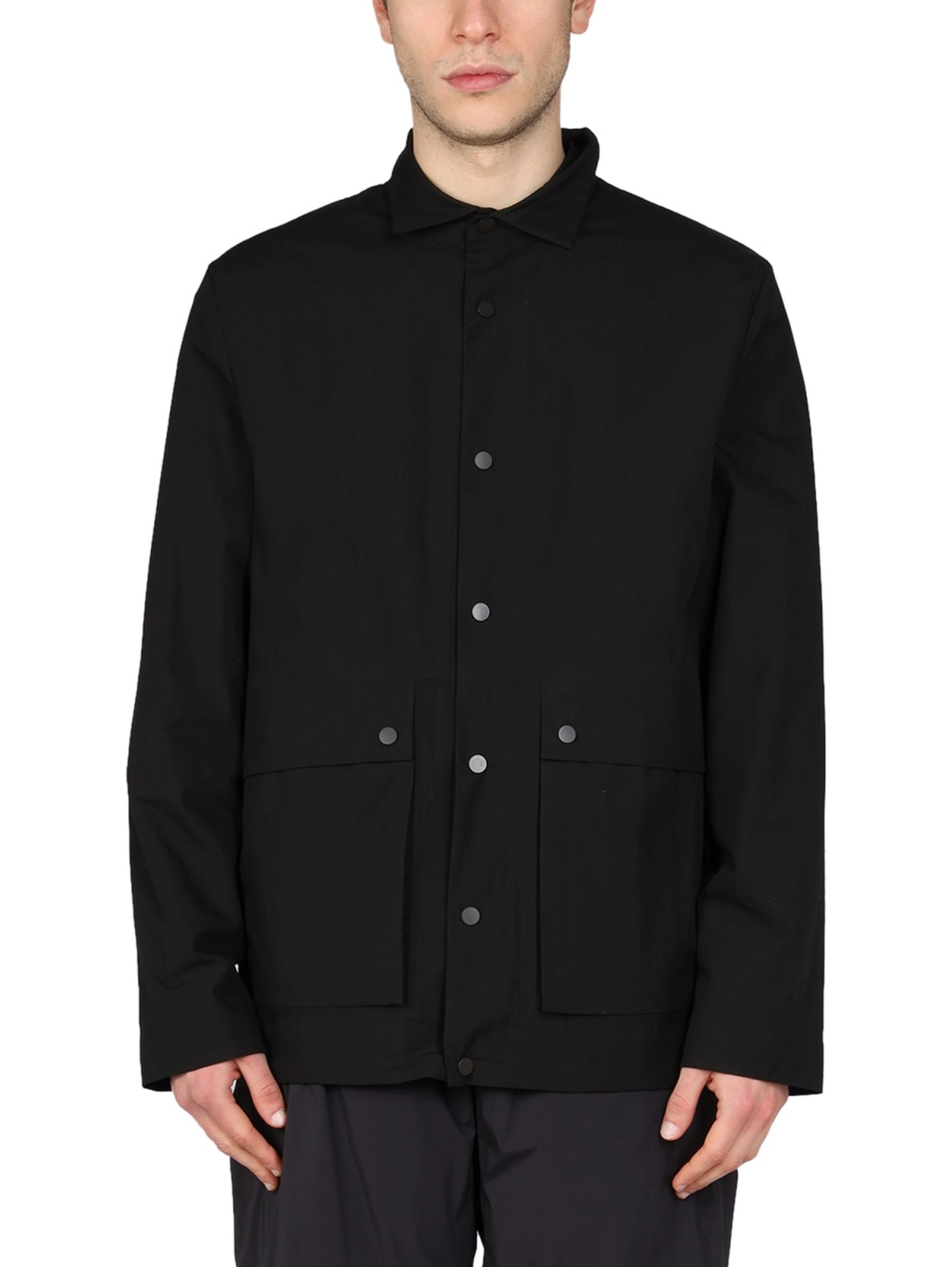 COTTON AND NYLON JACKET
