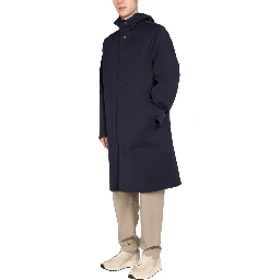 HOODED TRENCH COAT