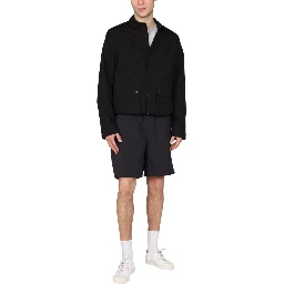 COTTON AND NYLON JACKET