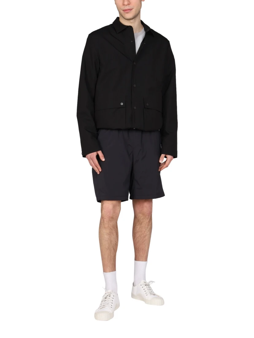 COTTON AND NYLON JACKET