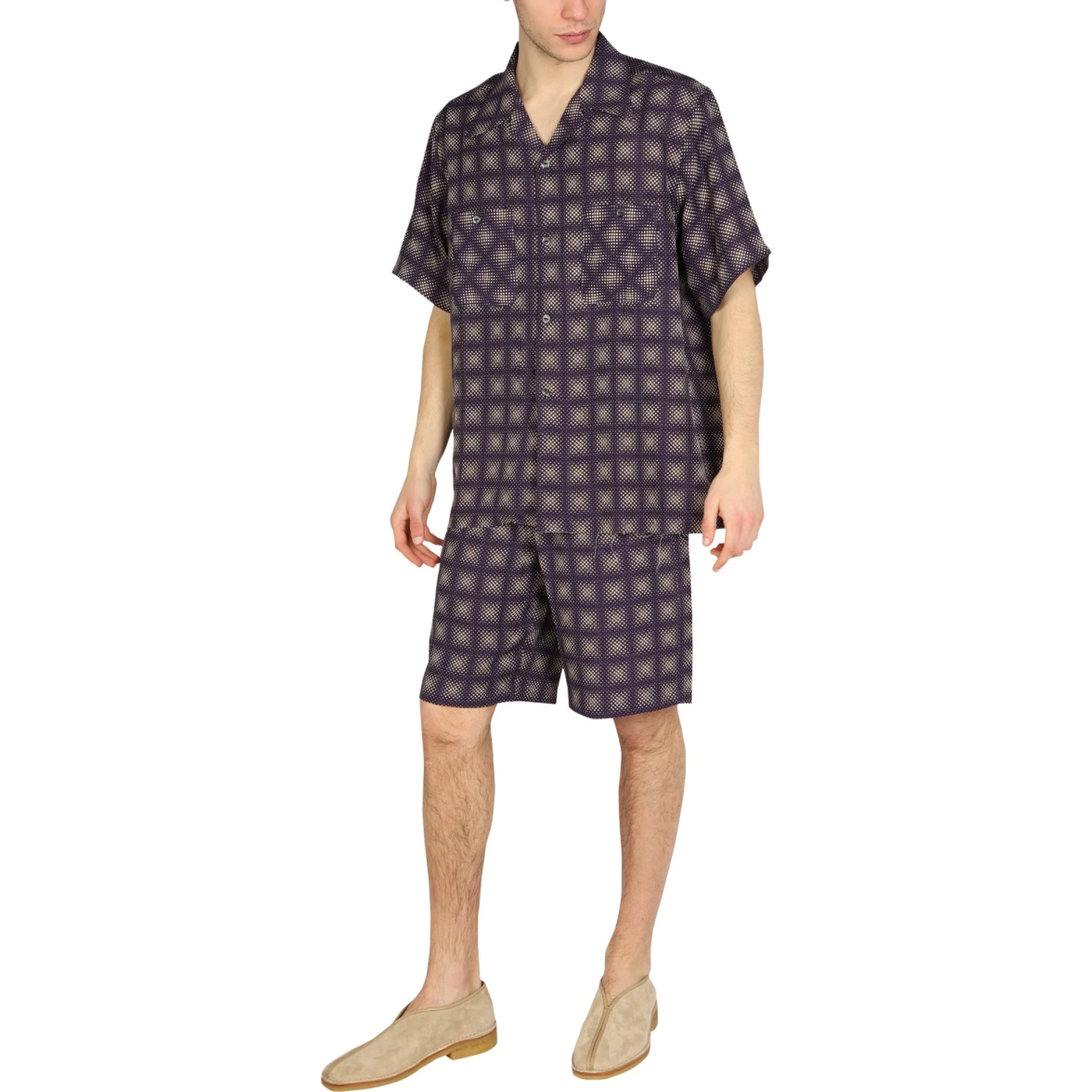 CHECK PRINT SHIRT