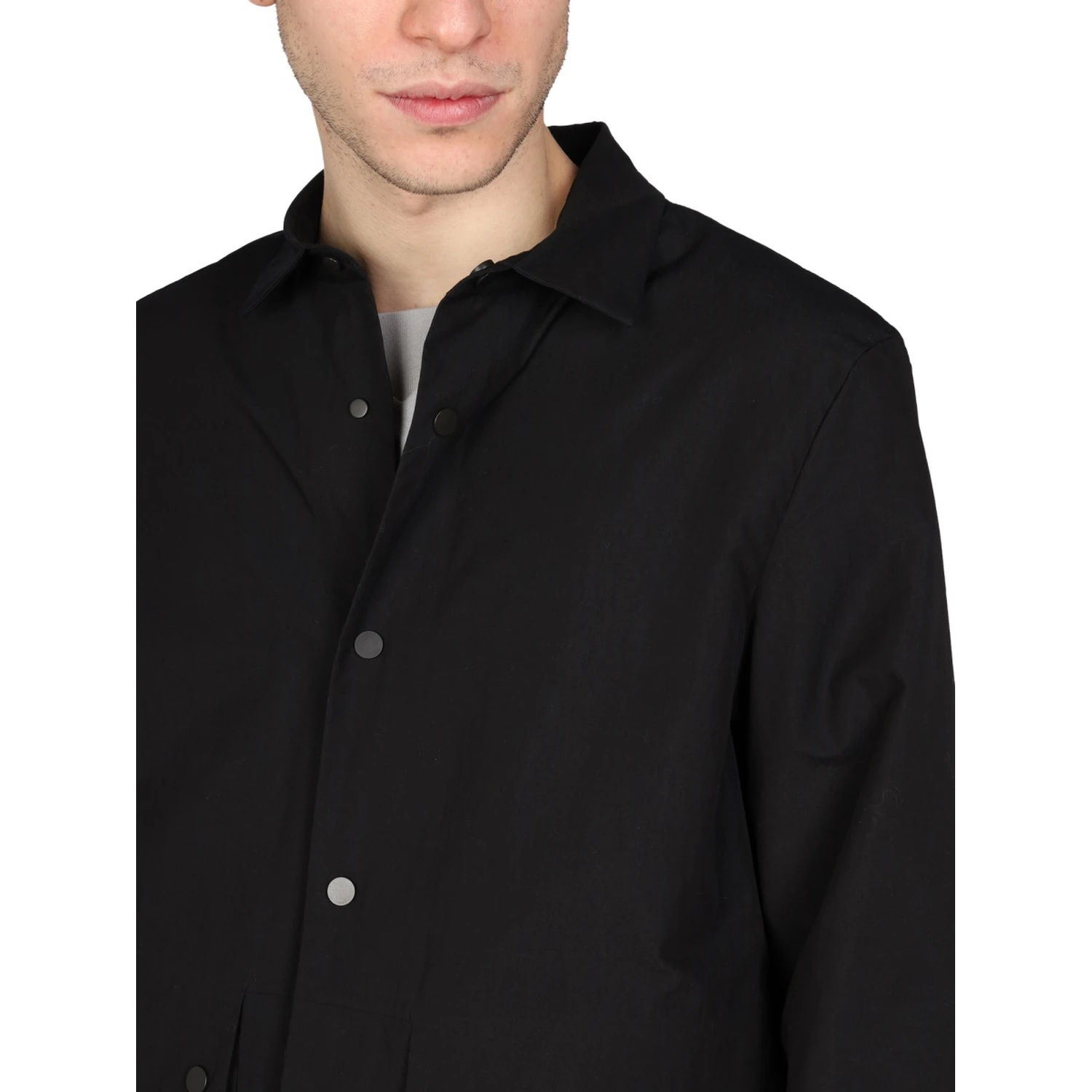 COTTON AND NYLON JACKET