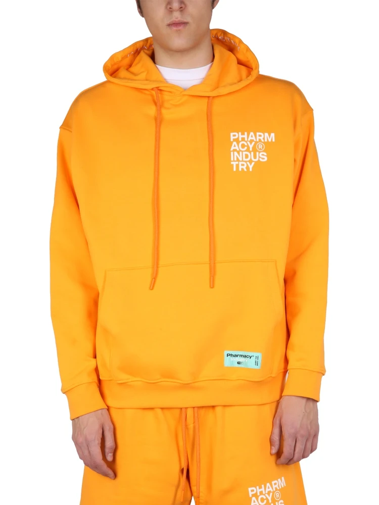 SWEATSHIRT WITH LOGO PRINT