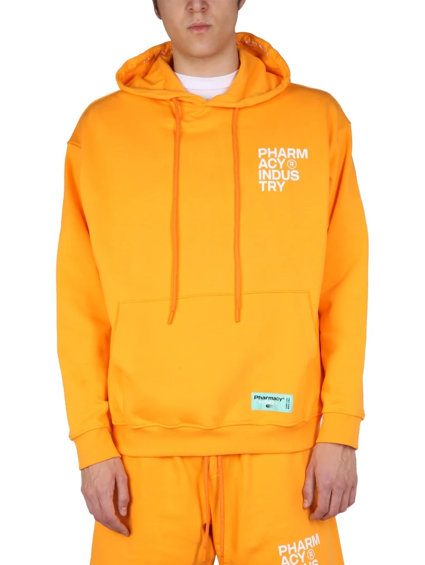 SWEATSHIRT WITH LOGO PRINT