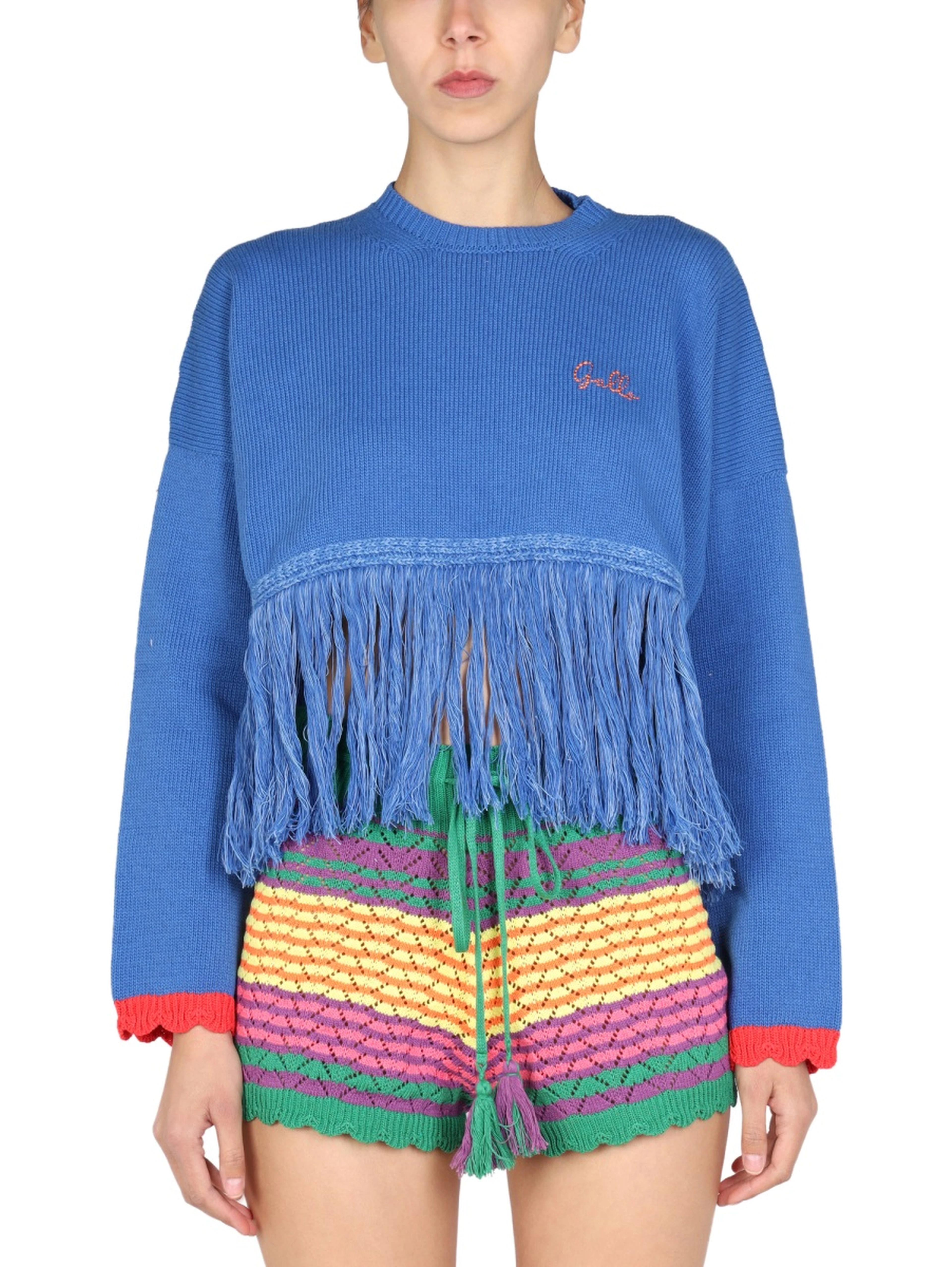LOGO EMBROIDERY SWEATER