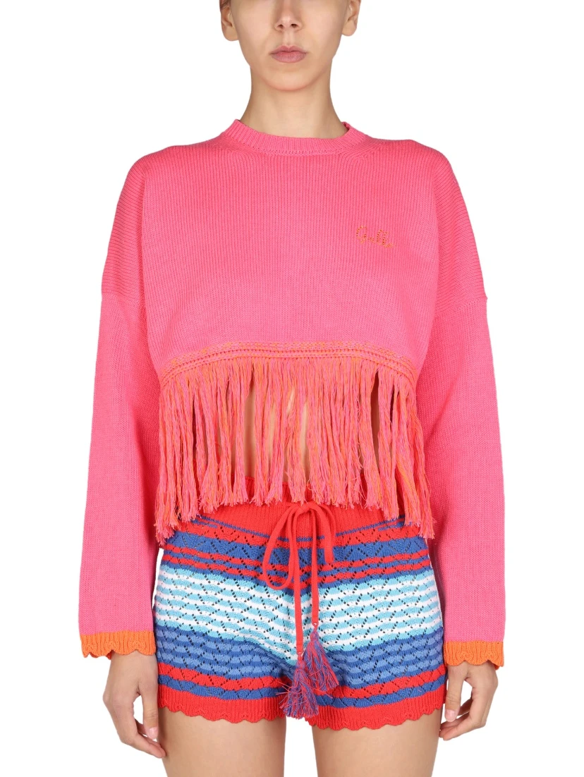 LOGO EMBROIDERY SWEATER