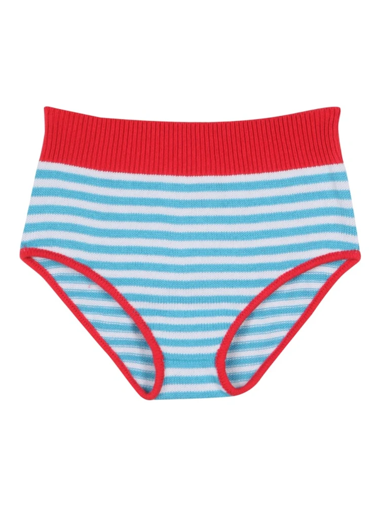 STRIPED BIKINI BRIEFS