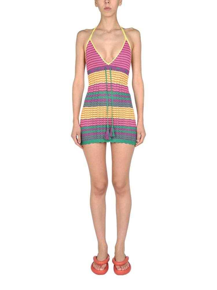 MINI STRIPED DRESS