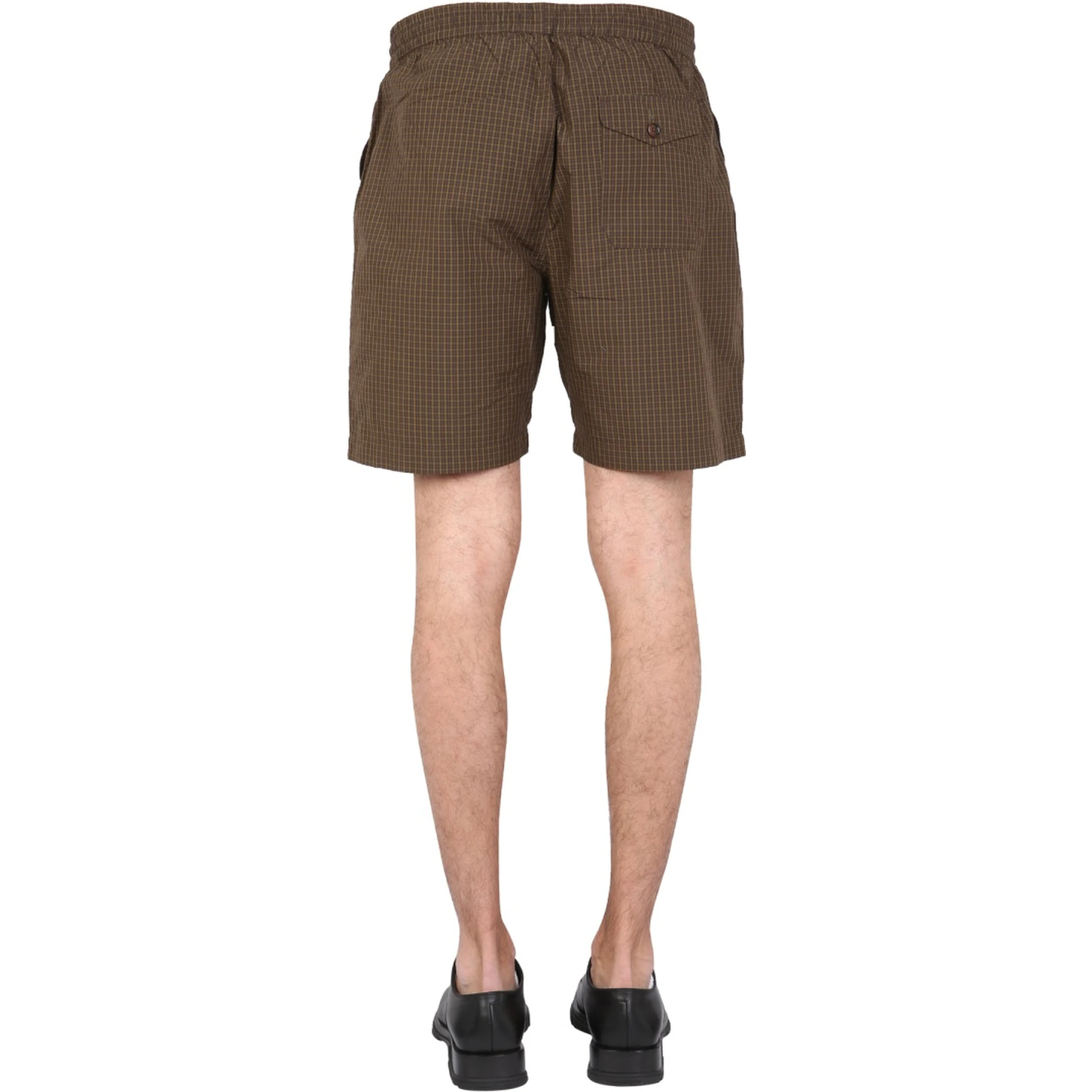 BERMUDA WITH CHECK PATTERN