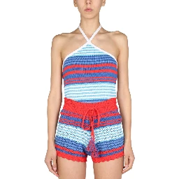STRIPED PATTERN TOP