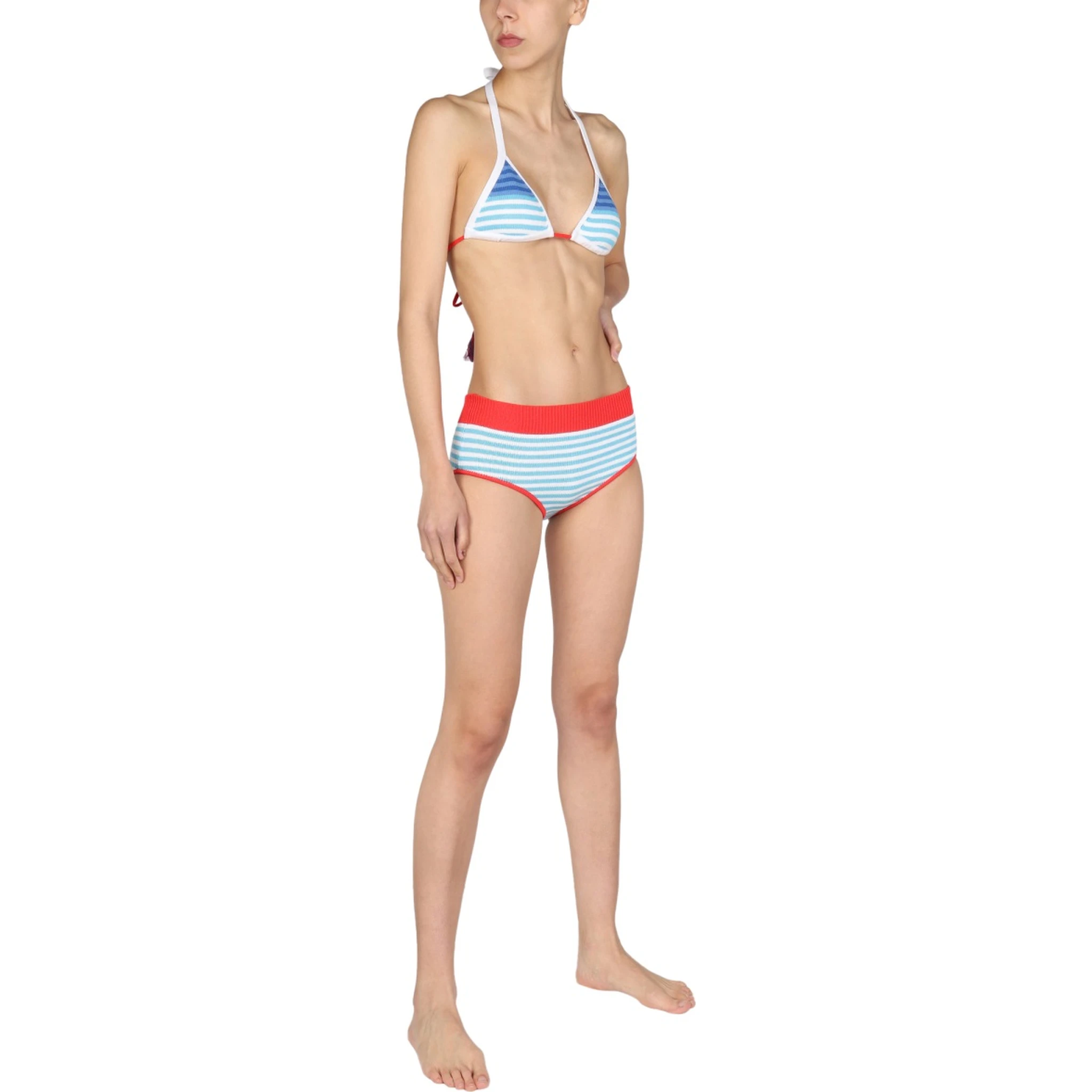 STRIPED BIKINI BRIEFS