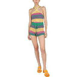 STRIPED PATTERN TOP